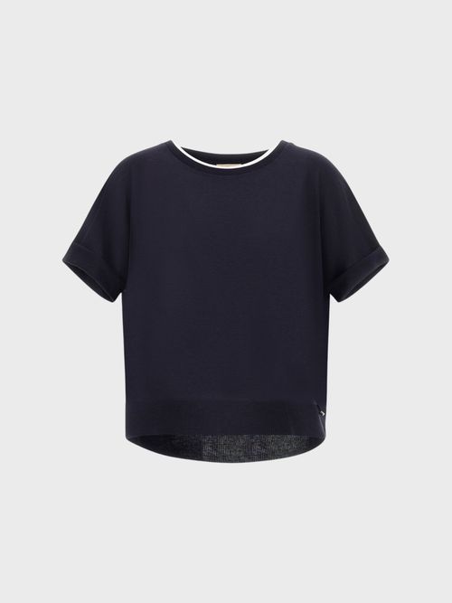 Blue Crew Neck T-Shirt