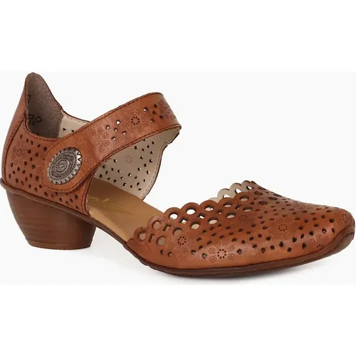 Rieker Women's Pia Womens Open Court Shoes - Brown
