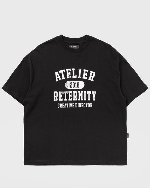 ATELIER EMBLEM T-SHIRT black male Shortsleeves now available at BSTN