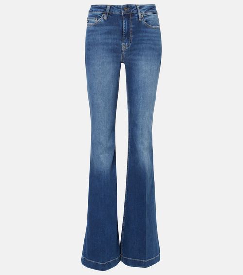Tropea high-rise flared jeans