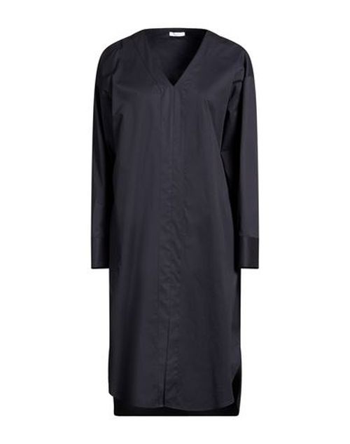 Easy Woman Midi dress Midnight blue Size 6 Cotton, Elastane