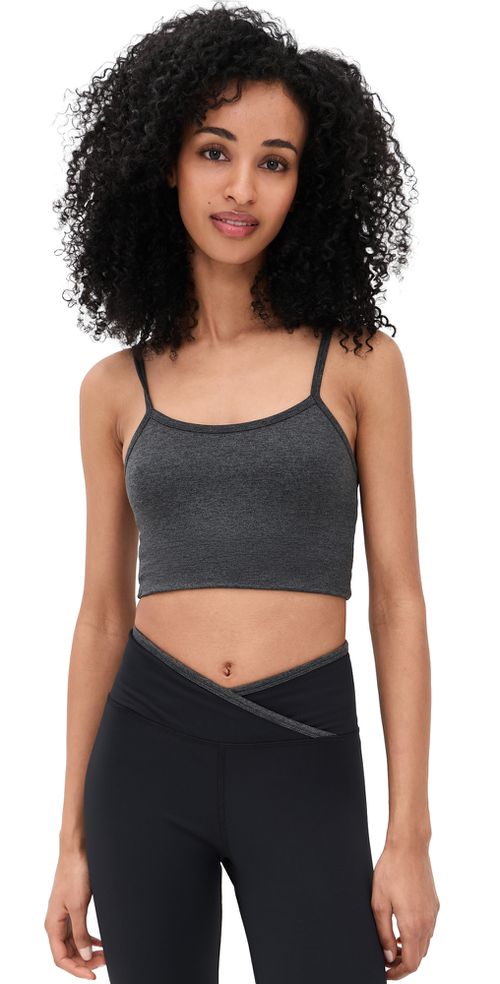 The Winnie Tank Charcoal Heather