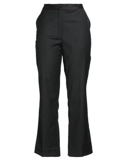 Woman Pants Black Size 8 Recycled polyester, Wool, Elastane