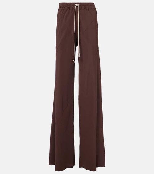 Dietrich Drawstring crêpe cady straight pants