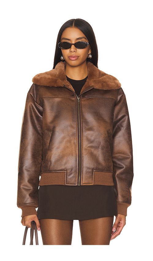 Tularosa Tanya Jacket in Coffee Brown. M also in XXS