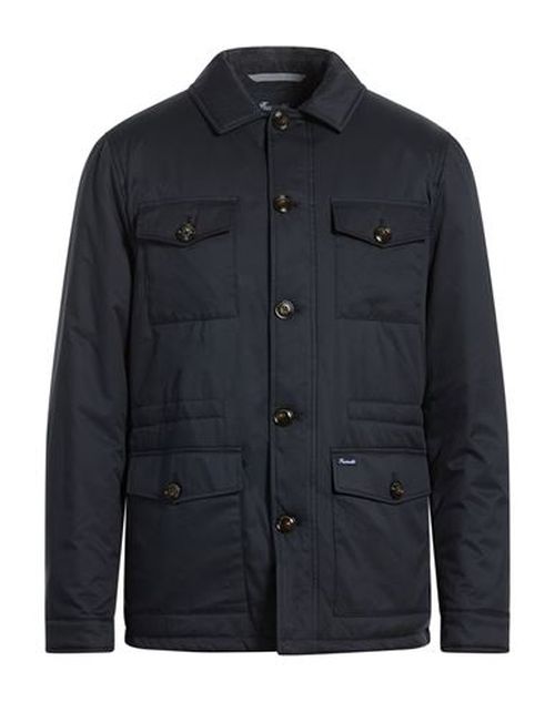Façonnable Man Jacket Midnight blue Size M Polyester
