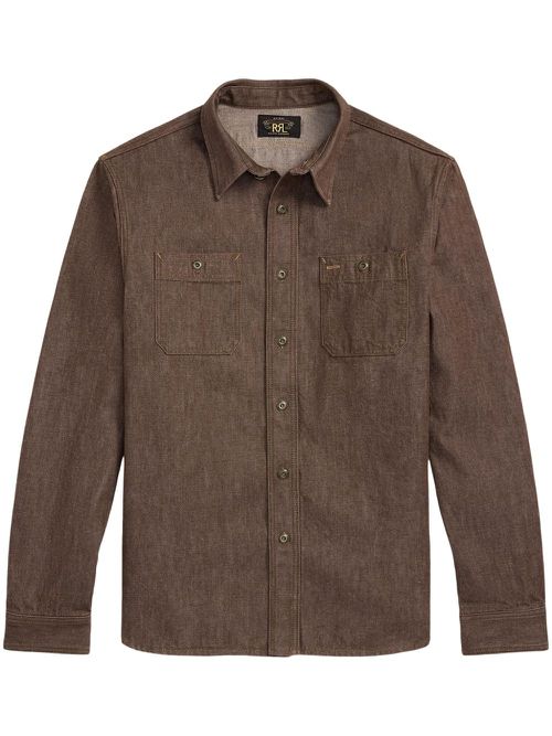 Cotton shirt - Brown