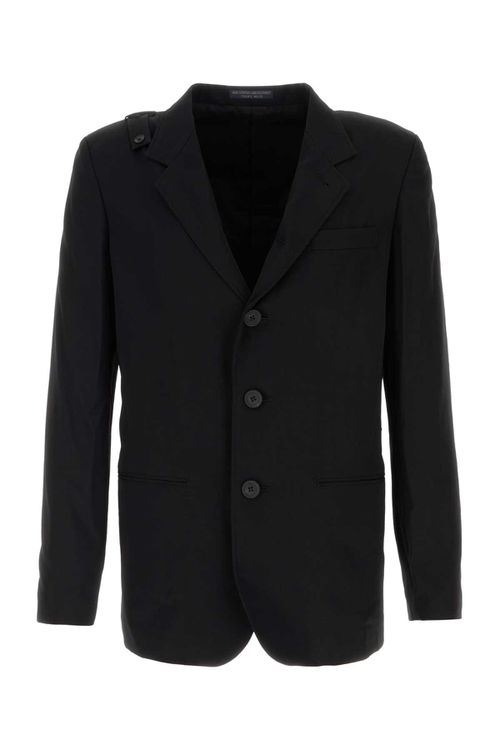Black Wool Blazer