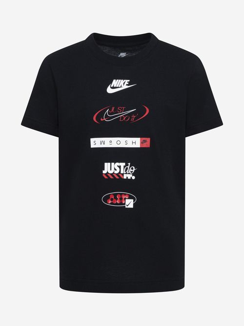 Boys Branmark Stack T-Shirt in Black
