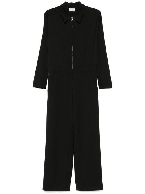 Twill jumpsuit - Black