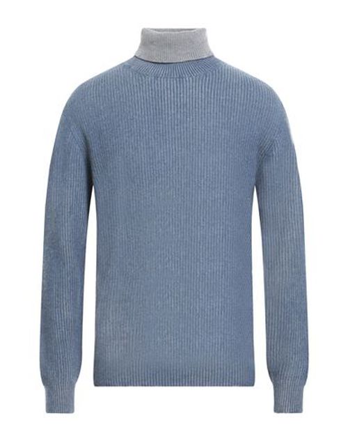 Man Turtleneck Slate blue