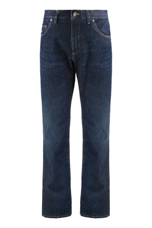 Classic Cotton Denim Jeans for Men