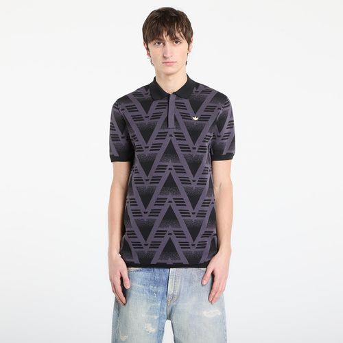 T-shirt adidas Fully Fashion Knit Polo Black