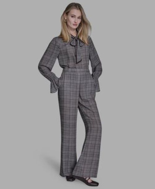Suits Blouse Wide Leg Pants