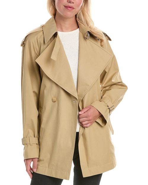Gabardine Trench Jacket