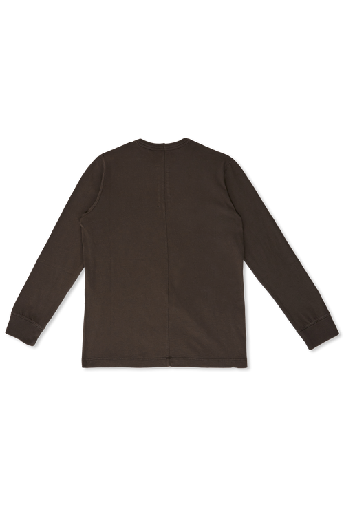 Long Sleeve T-shirt ‘Level’, Unisex, Brown