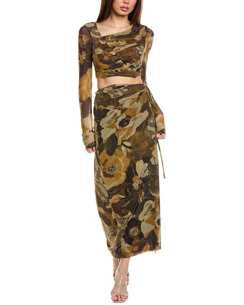 2Pc Supernova Top & Skirt Set