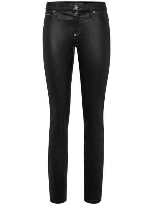 Coated jeans - Black