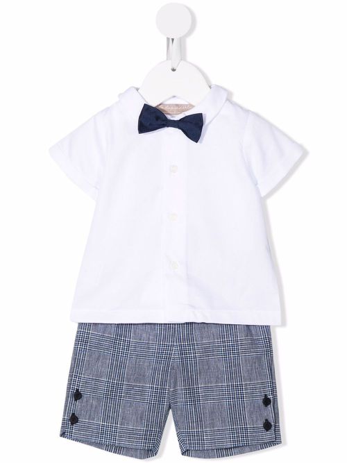 Tailored shirt set - Blue