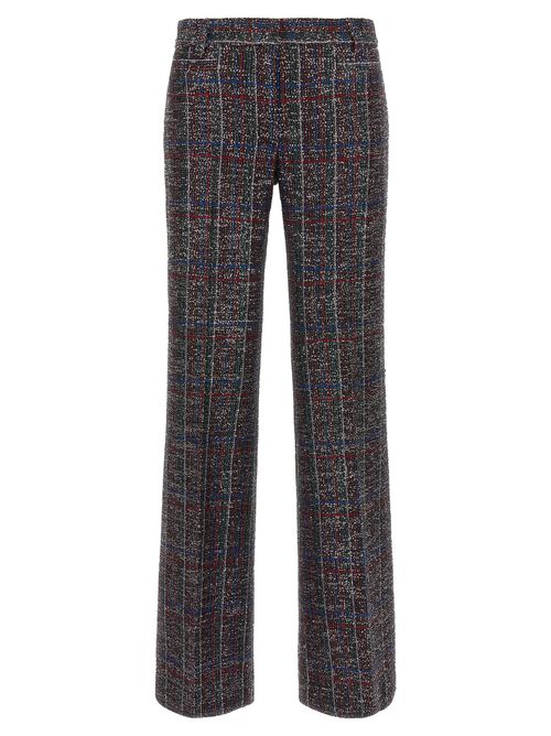 Sequin Tartan Pants