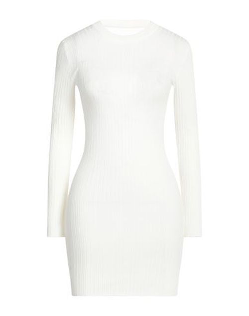 Woman Mini dress Ivory Size ONESIZE Viscose, Polyester