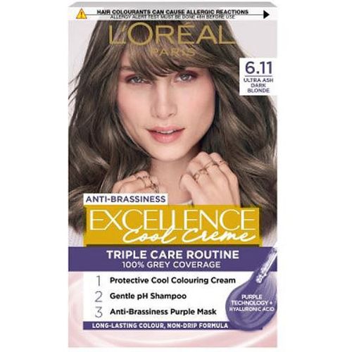 L'Oreal Paris Excellence Cool Crè.11 Ultra Ash Dark Blonde Permanent Dye