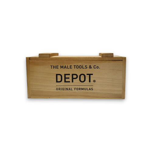 Depot Expo Empty Wooden Box Light Brown 36 x 25 x