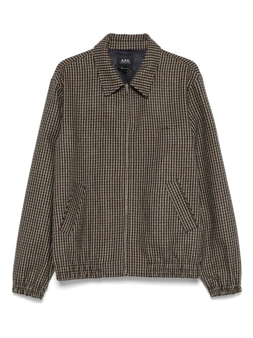 Gilbert shirt jacket - Brown