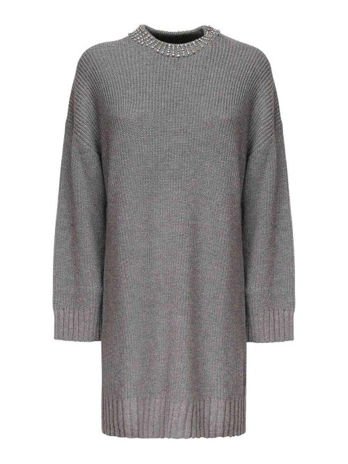 Ask Wool Blend Knit Dress