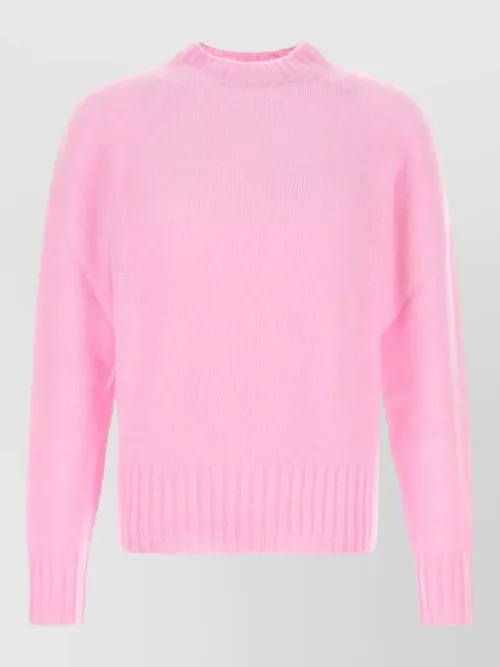 Tom Ford - cashmere sweater soft texture ribbed hem cuff