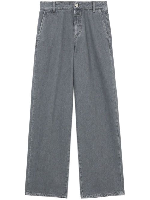 Wide-leg jeans - Grey
