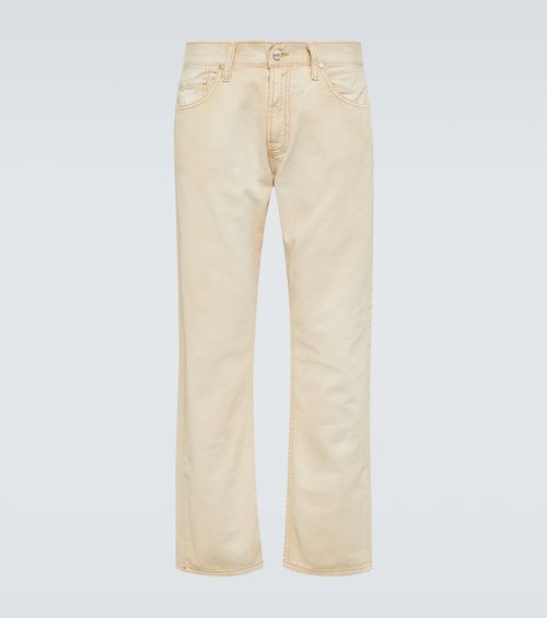 Cotton slim pants