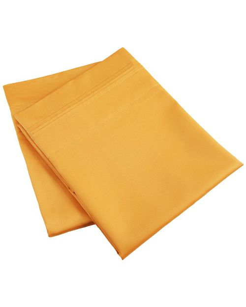 650-Thread Count Solid 2Pc Egyptian Cotton Pillowcase Set