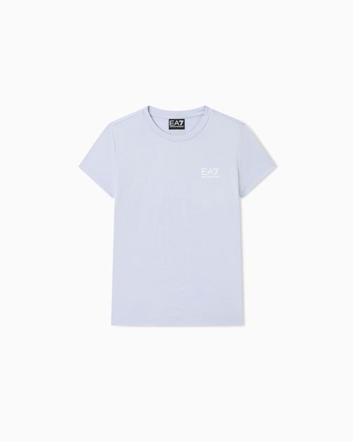 Stretch viscose-blend T-shirt