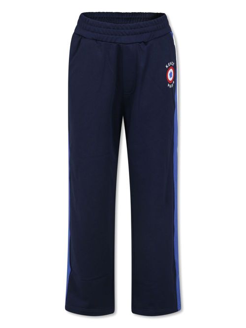 Logo-print track pants - Blue