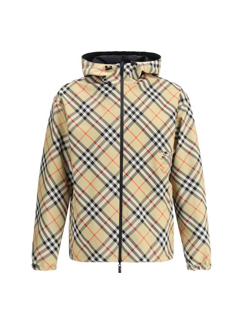 Reversible Waterproof Jacket — Beige