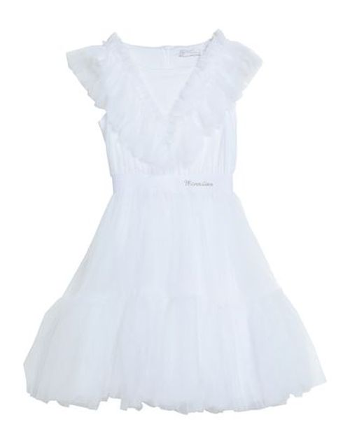 Kid Girl Kids' dress White Size 12 Polyamide