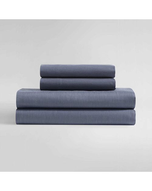 Modern Comfort Cotton Blend Sheet Set - Blue