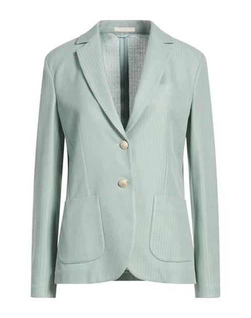 Woman Blazer Sky blue Size 6 Cotton