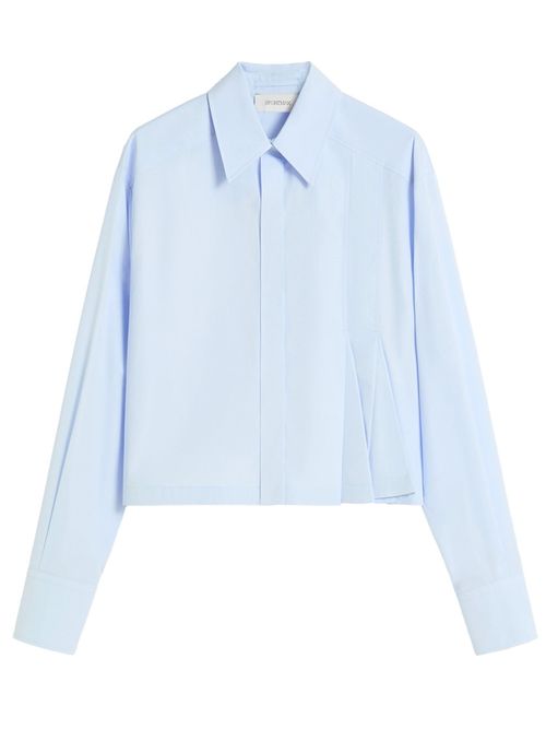 Blue Solid Shirt