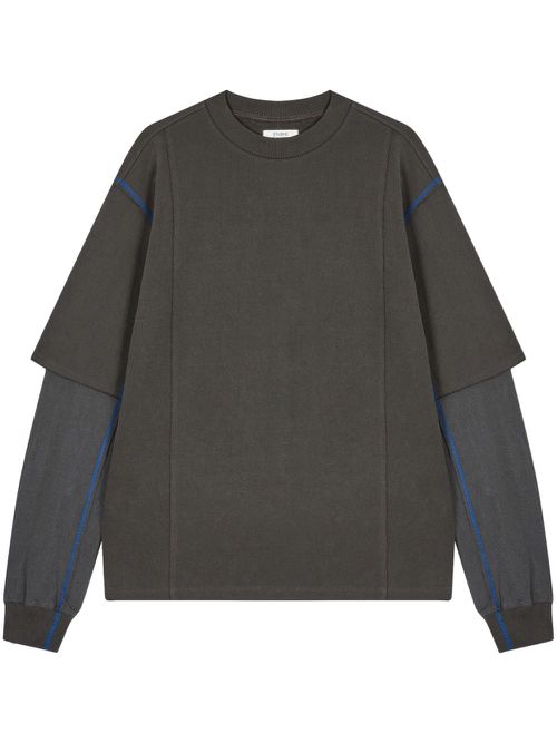 Pigment layered t-shirt - Grey