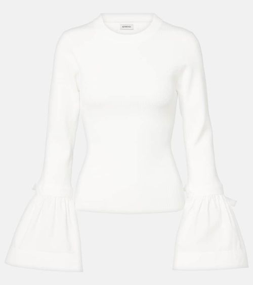 Agata ruffled top