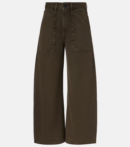 Ayla Cargo high-rise wide-leg jeans
