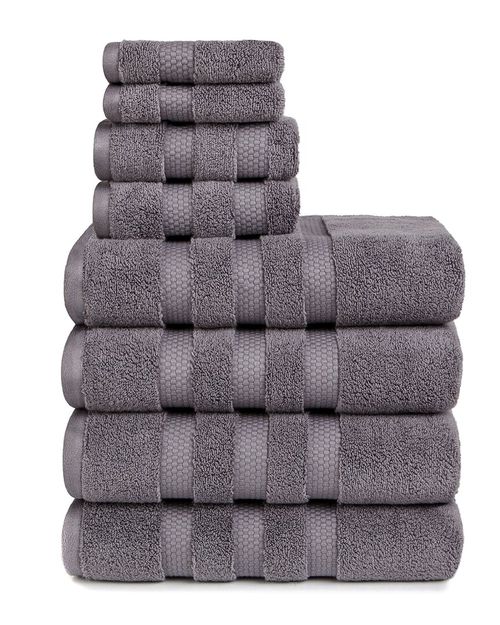 Vivendi Infinity Zero Twist 8pc Towel Set