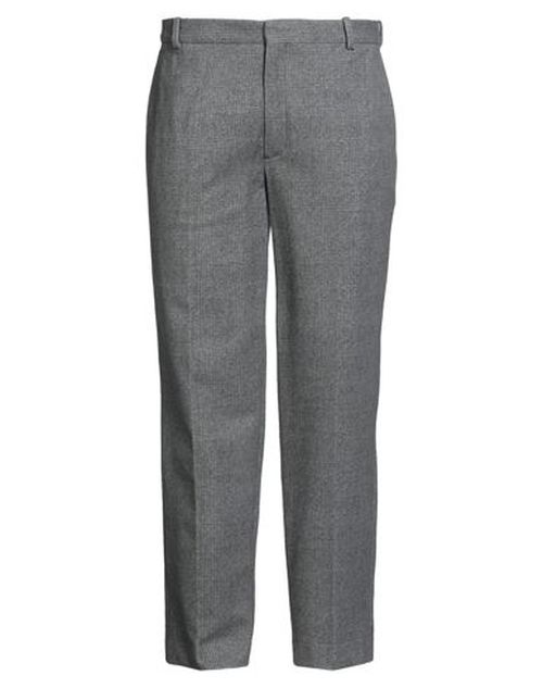 Man Pants Grey Size 34 Cotton, Elastane