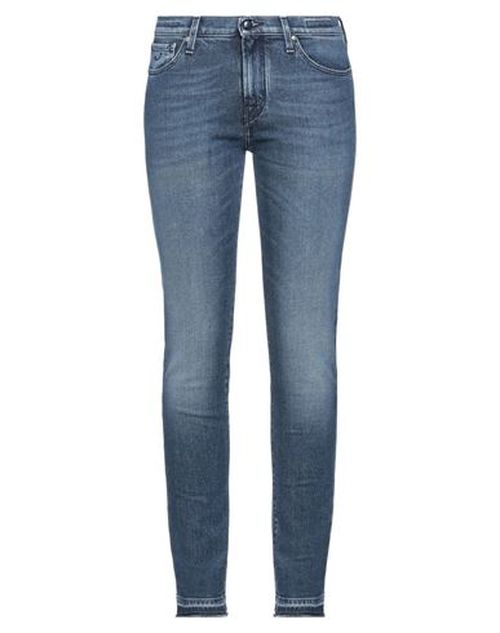 Jacob Cohёn Woman Jeans Blue Size 26 Cotton, Elastane