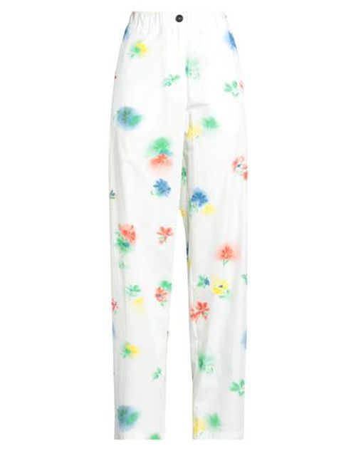 Woman Pants White Size 4 Cotton