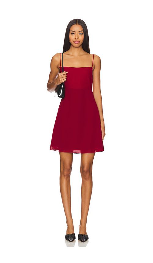 Tyler McGillivary Lyla Dress in Burgundy.  XS. Also in