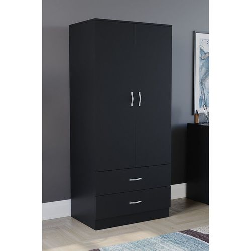 Vida Designs Riano 2 Door 2 Drawer Wardrobe Storage