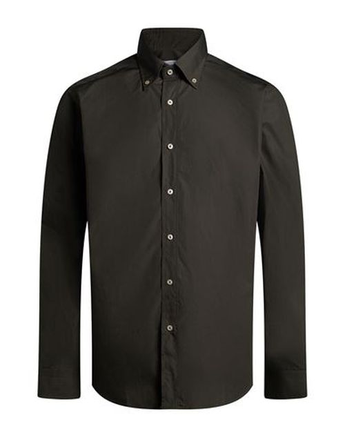 Man Shirt Dark green Size 15 ½ Cotton